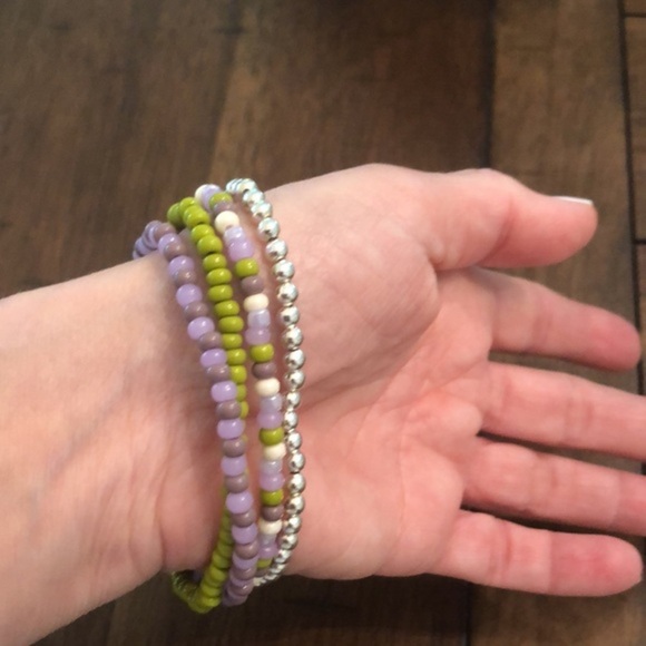 Seed bead bracelet set - Picture 8 of 9